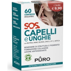 Pure S.O.S. Hair And Nails - Hair Supplement 60 Tablets