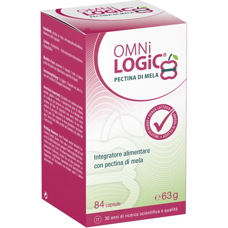 Apple pectin - fiber supplement 84 capsules