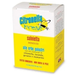 Citronella Break - 10 Mosquito Repellent Wipes