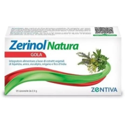 Zerinol Natura Gola - 20 lungs health candies