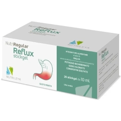 NutriRegular Reflux - Digestive Health Supplement 20 Stickgels