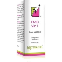 FMC Vir 1 Oral Drops - Lung Health Supplement 50 Ml