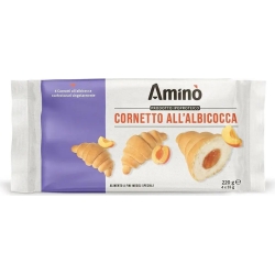 4 Hypoproteic apricot croissants