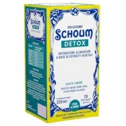 Schoum Solution Detox Lemon - Detox Cleanse Supplement 20 Stick