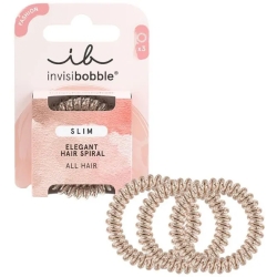 Slim Elegant Hair Spiral - 3 hair ties