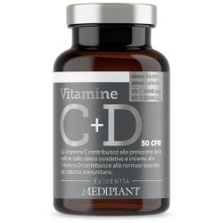 Vitamine C+D - Vitamin & Minerals Supplement 50 Tablets