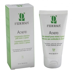 Acnefid - Face oily skin cream 50 Ml