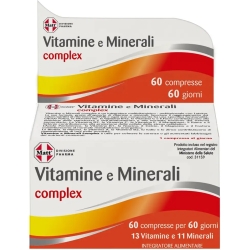 Vitamine e Minerali Complex - Vitamins & Minerals Supplement 60 Tablets
