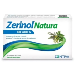 Zerinol Natura Ricarica - Immune Boost Supplement 30 Tablets