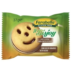 Bisjoy - filled hazelnut cream cookie 37 G