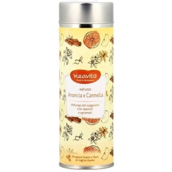 Silver tin orange and cinnamon - herbal tea 100 g