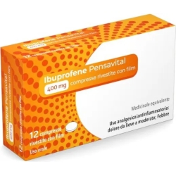 Ibuprofene Pensavital 400 mg - Pain Relief Treatment 12 Tablets