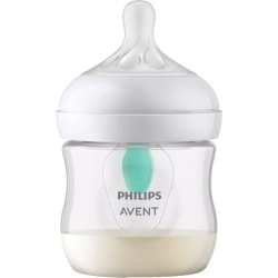 Natural Response - Baby Bottle With Airfree Valve 125Ml Flow 2 Transparent