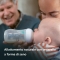Natural Response - Baby Bottle With Airfree Valve 260Ml Flow 3 Transparent