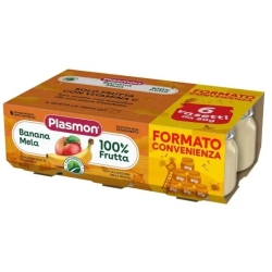Homogenized Banana/Apple - 6 Jars of 80 G