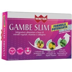 Gambe Slim Formula Potenziata - Blood & Circulation Supplement 60 Tablets