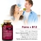 Salugea Ferro+ B12 - Vitamins and Minerals Supplement 60 capsules