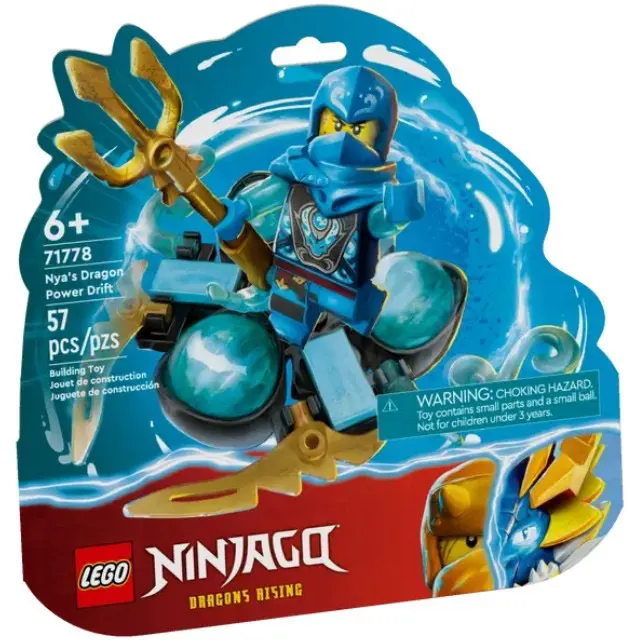 Power Dragon Rising Lego Ninjago dragon's rising 71778 - nya' dragon power drift