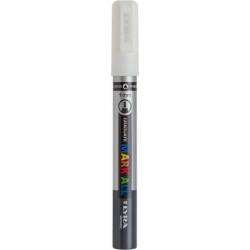 Graduare Mark All 1 Mm - 6 Fine Tip Markers - White Color