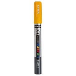 Graduare Mark All 1 Mm - 6 Fine Tip Markers - Yellow Color