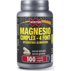 Magnesium Complex 4 Fonti - Magnesium Supplement 100 Capsules