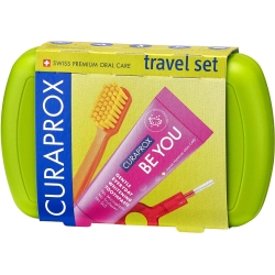 Green Oral hygiene travel set
