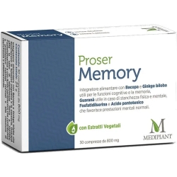 Proser Memory - cognitive functions supplement 30 tablets