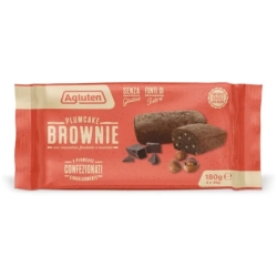 Brownie Plumcake - Plumcake With Dark Chocolate And Hazelnuts 180 G