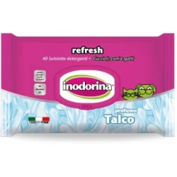 Refresh talc - 110 animal sanitizing wipes