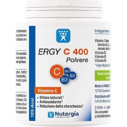 Ergy-C 400 Polvere - Immune Boost supplement 125 g