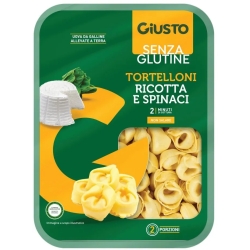 Gluten-Free Tortelloni with ricotta and spinach 250 g