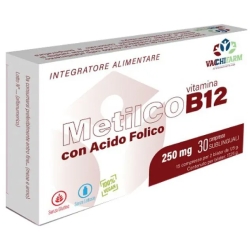 MetilcoB12 - Vitamin B12 & Folic Acid supplement 30 Compresse
