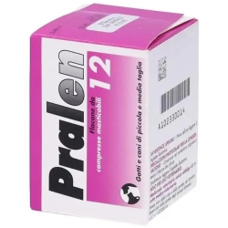 Pralen 240 Mg/20 Mg - Dogs And Cats Veterinary Medicament 12 Tablets