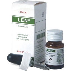 Len Drops - Veterinary Medicament For Dogs And Cats 12 G