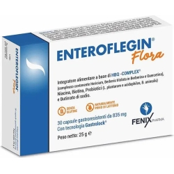 Enteroflegin Flora - Prebiotics supplement 30 Capsules
