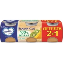 100% Natural Banana Kiwi - Baby Foods 3 X 100 G