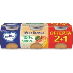 100% Natural Banana Apple - Baby Foods 3 X 100 G