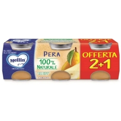 100% Natural Pear - Baby Foods 3 X 100 G