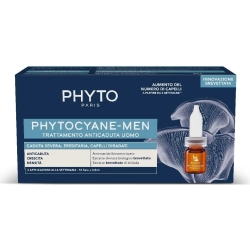 Phytocyane-Men - Anti-Hair Loss Treatment For Men 12 Vials Of 3,5 Ml