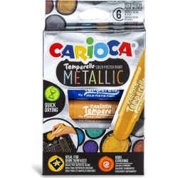 Temperello metallic - 6 Solid poster paint