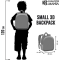 Stitch - preschool 3D backpack