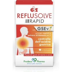 Gse Reflusolve Rapid - Antacid Supplement 14 Stick Pack
