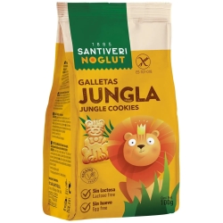 Noglut - Gluten Free Jungle Animal Biscuits 100 G