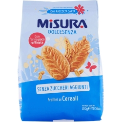 Dolcesenza - No Added Sugar Cereal biscuits 300 G