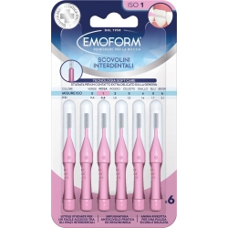 6 ISO 1 interdental Brushes