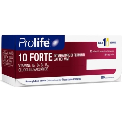 Prolife 10 Forte - probiotic supplement 7 vials PROMO