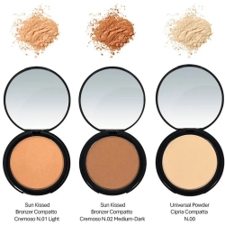 Face Powder and Bronzer Kit - Universal Powder + Sun Kissed Bronzer
