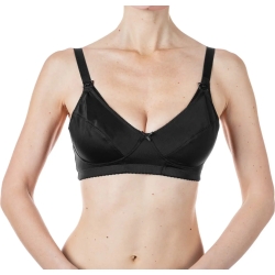 Mammy - Microfibre Nursing Bra - Size 4C Black
