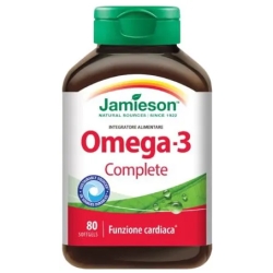 Omega 3 Complete - Heart Health Supplement 80 Pearls