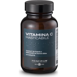 Principium Vitamina C - Immune System Supplement 120 Tablets Chewable